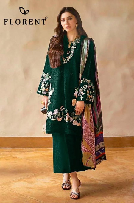 Florent 1048 A To F Cambric Cotton Online Pakistani Salwar Suits Wholesale
